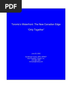 Download Torontos Waterfront Canadas New Edge Only Together by Michael Cayley SN3157237 doc pdf