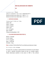 Tapones Balanceados de Cemento PDF