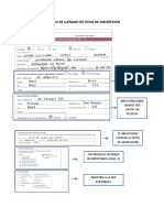 Modelo de Llenado de Ficha de Inscripcion