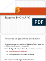 Factores Gradiente Aritmético y Geométrico - 8-9