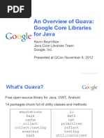 An Overview of Guava: Google Core Libraries For Java