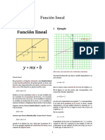 Función Lineal PDF