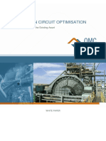 COMMINUTION CIRCUIT OPTIMISATION-Maximising Cash Flow for the Existing Asset-- OMC Company