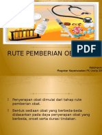 Rute Pemberian Obat