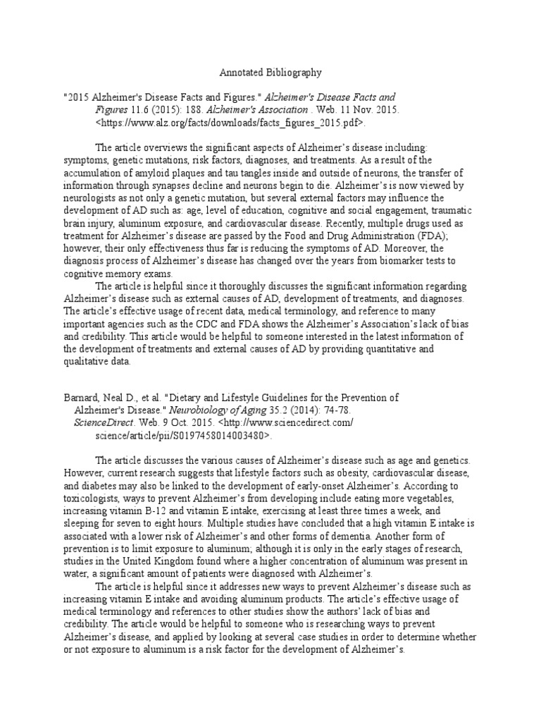 Annotated bibliography example mla image