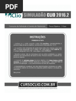 Simuladão 2016.2 - (1ª Etapa) - Caderno de Questões