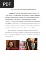 Download MTVs Contribution to the Rise of the Teen Pregnancy Rate by cvida SN31574506 doc pdf
