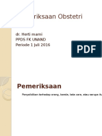 Pemeriksaan Obstetri Power Point