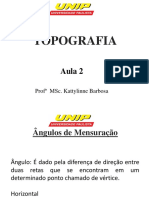 Aula 2 - Ângulos de Mensuração