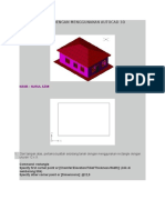 Membuat Rumah Dengan Menggunakan Autocad 3d