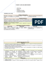 Plan de Clase Multigrado 4to, 5to. 6to