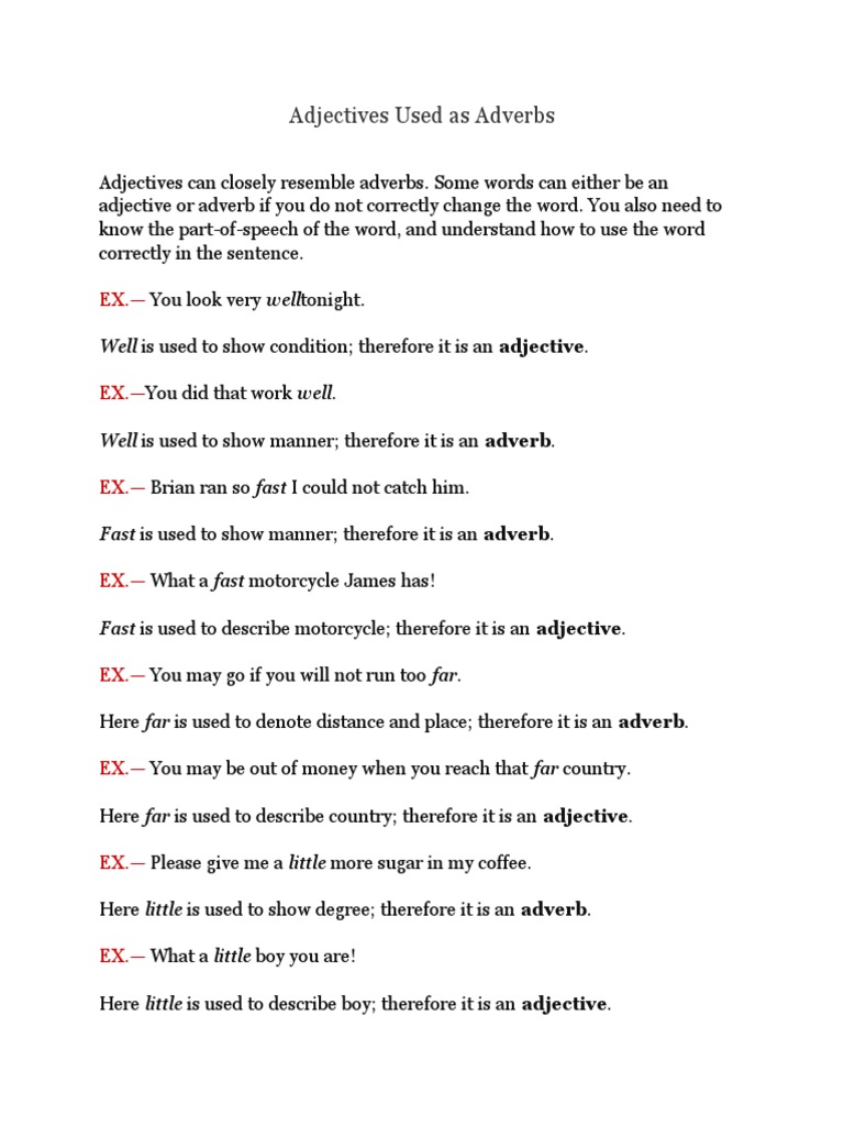 Adjectives | PDF | Adjective | Noun