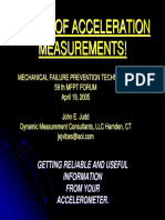 MFPT 59 Acceleration Measurements Session 4-19-05 - Comp
