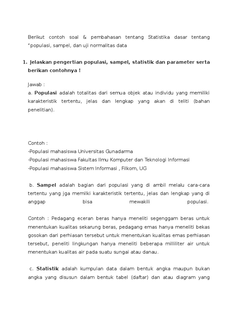 Berikut Contoh Soalsafsf