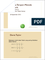 Lect 1 Deret Taylor PDF