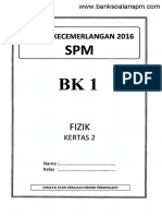 Pep - Kertas 2 BK1 Terengganu 2016 - Soalan - Fizik