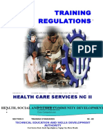 TESDA Health Care Services NC II