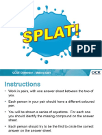 GCSE Chemistry - Making Salts Game