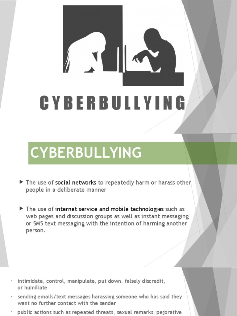 Cyberbullying in the Philippines Cyberbullying Bullying