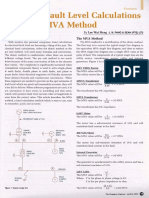 Short Circuit by Fault MVA Method