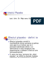 Efectul Placebo