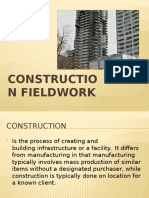 Construction Fieldwork