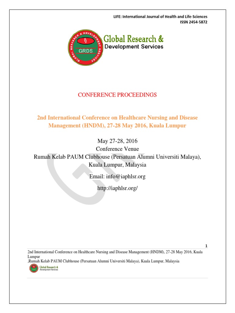 MALAYSIA HNDM PROCEEDINGS | Tuberculosis | Elisa