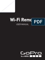 Wi-Fi Remote: User Manual