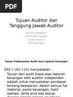 Download Tujuan Auditor Dan Tanggung Jawab Auditor PPT by Edfany Firdama Yuli SN315785363 doc pdf