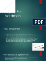 report for aardman