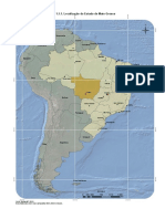 1.1.1 - Localização Do Estado de Mato Grosso