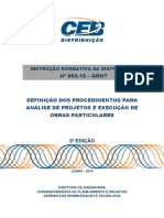 Procedimentos para análise de projetos e execução de obras particulares