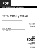 Sony KDL-40R485A Chassis ITC2