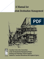 A Manual For Sustainable Tourism Destination Management