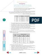 Estatística Exercícios