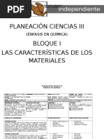 Ciencias III Planeacion Completa Quimica