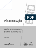 Gestão de Atendimento e Canais de Marketing