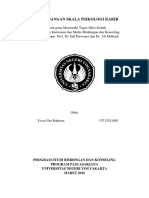 Makalah Pengembangan Skala Psikologi Bidang Karir