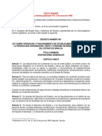 Ley sobre operación y funcionamiento de establecimientos destinados a la producción, distribución, venta y consumo de bebidas alcohólicas