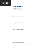 Literacias e Literacia Mediatica _Lopes