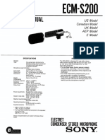 Ecm s200 PDF