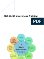 ISO 13485 - 2003 Awareness