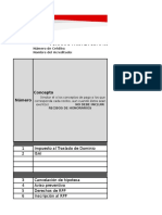 Formato para La Comprobación de Pagos Versión Diciembre 2013