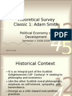 Adam Smith - PED HI UGM - 2009