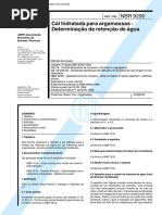 NBR 9290 -1996  Cal Hidratada Para Argamassas - Determi.pdf