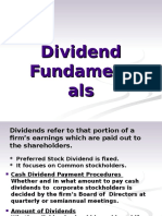 Dividend Policies