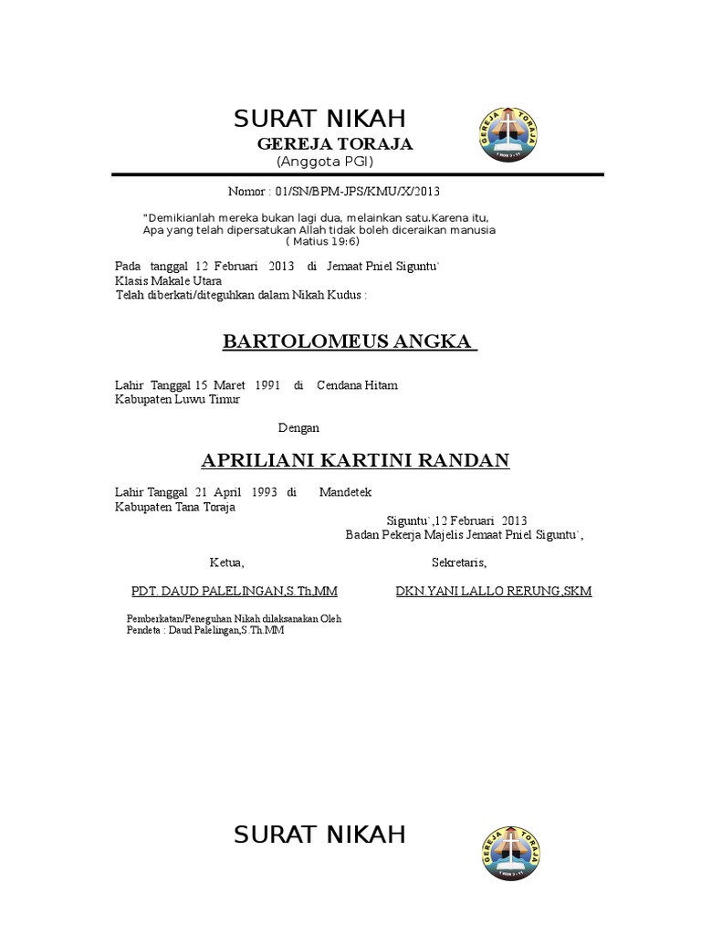 Contoh Surat Rekomendasi Numpang Nikah 16 Contoh Surat Pengantar
