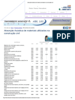 Absorção Acústica de Materiais Utilizados Na Construção Civil PDF