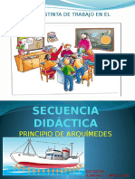 Secuencia Didáctica - PRINCIPIO DE ARQUIMEDES