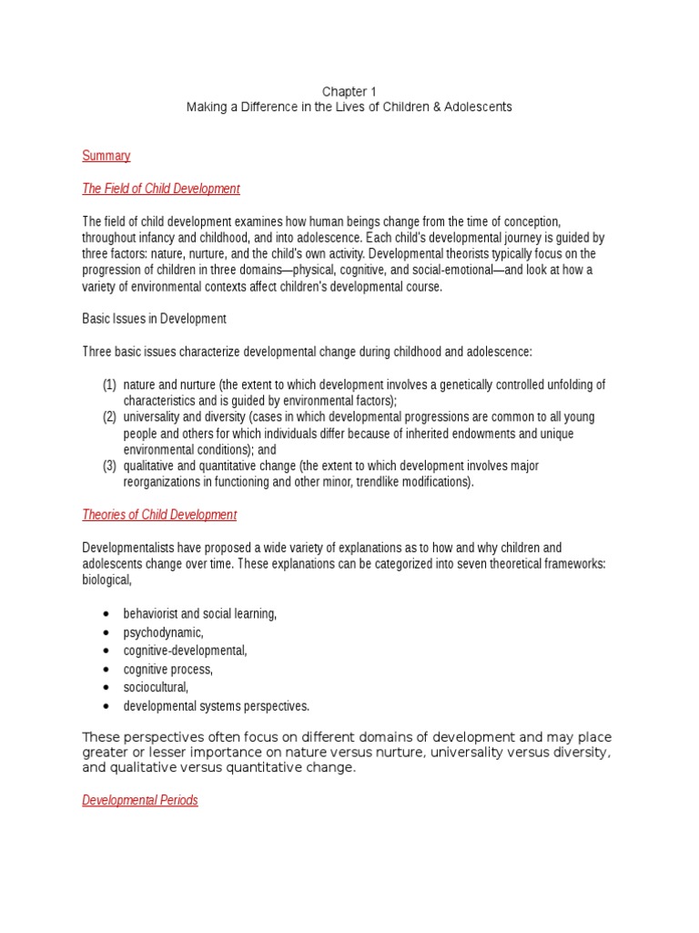 Understanding Child Development Stages | PDF | Child Development ...